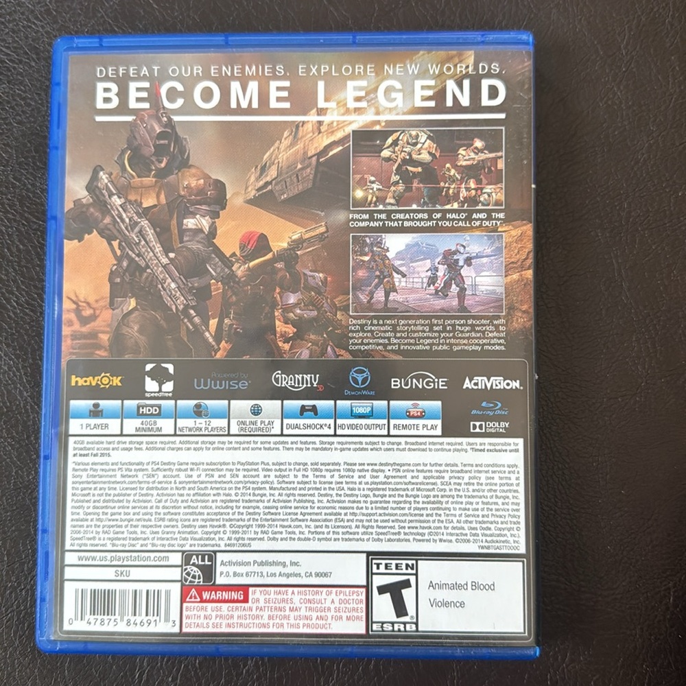 PS4. Destiny - Picture 2 of 4